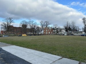 The site of the former Woodward Elementary School at 1001 N. 18th St. in Harrisburg, now a vacant lot, may become affordable housing.